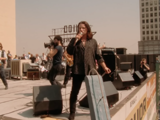 Het exclusieve dakconcert van U2 in Los Angeles