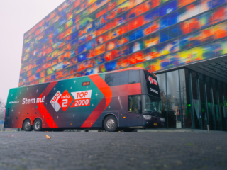 Dit is de route van de NPO Radio 2 Top 2000 Stembus