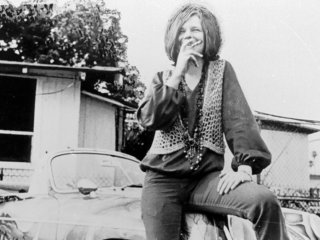 Janis Joplin neemt Mercedes Benz 3 dagen voor haar overlijden op