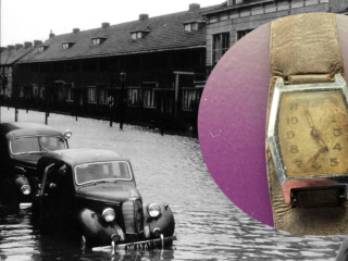 Horloge vertelt hartverscheurend Watersnoodramp verhaal