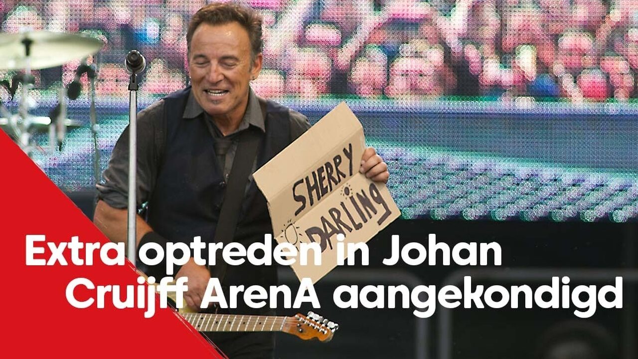 Extra optreden Bruce Springsteen in Amsterdam aangekondigd, kaartverkoop uitgesteld NPO Radio 2