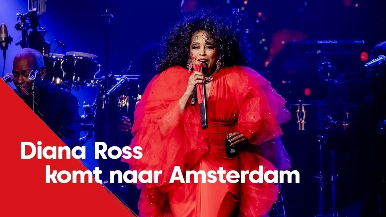 Diana Ross geeft optreden in Ziggo Dome