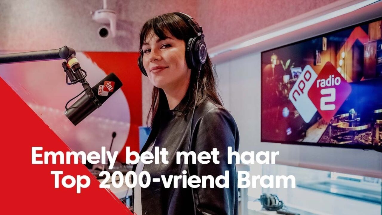 Bram (7) bespreekt met Emmely zijn stemlijstje voor de NPO Radio 2 Top 2000 Bram (7) bespreekt met Emmely zijn stemlijstje voor de NPO Radio 2 Top 2000