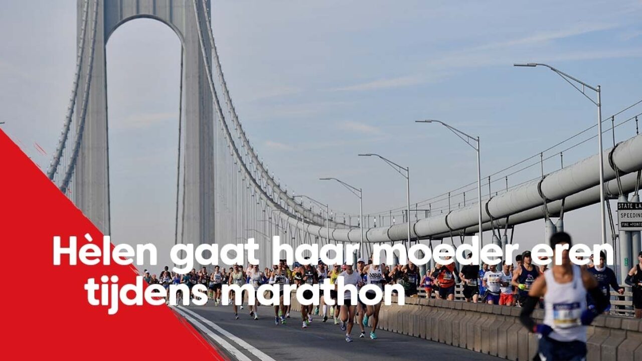 Helen gaat de marathon van New York lopen voor haar overleden moeder