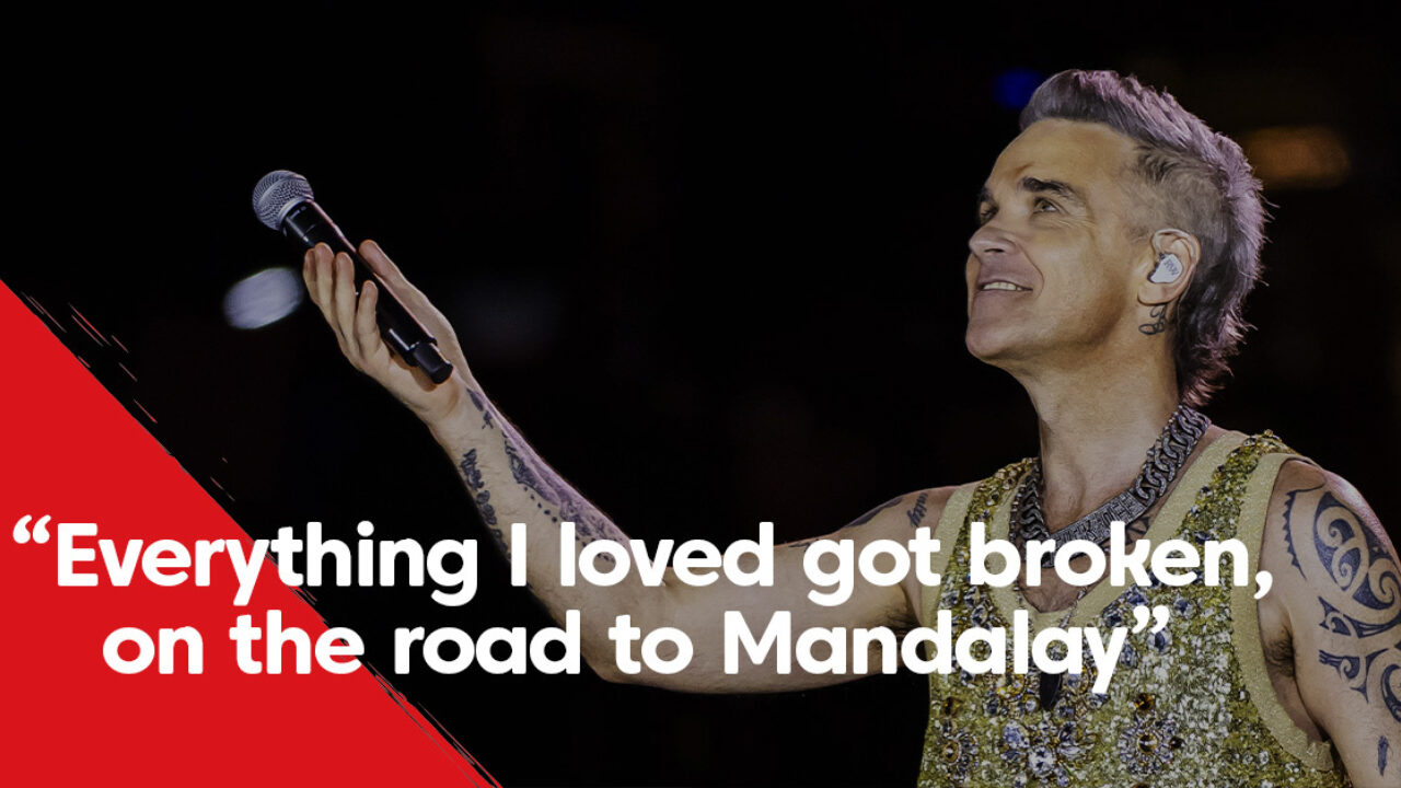 Robbie Williams' The Road To Mandalay is geïnspireerd op een 19e eeuws