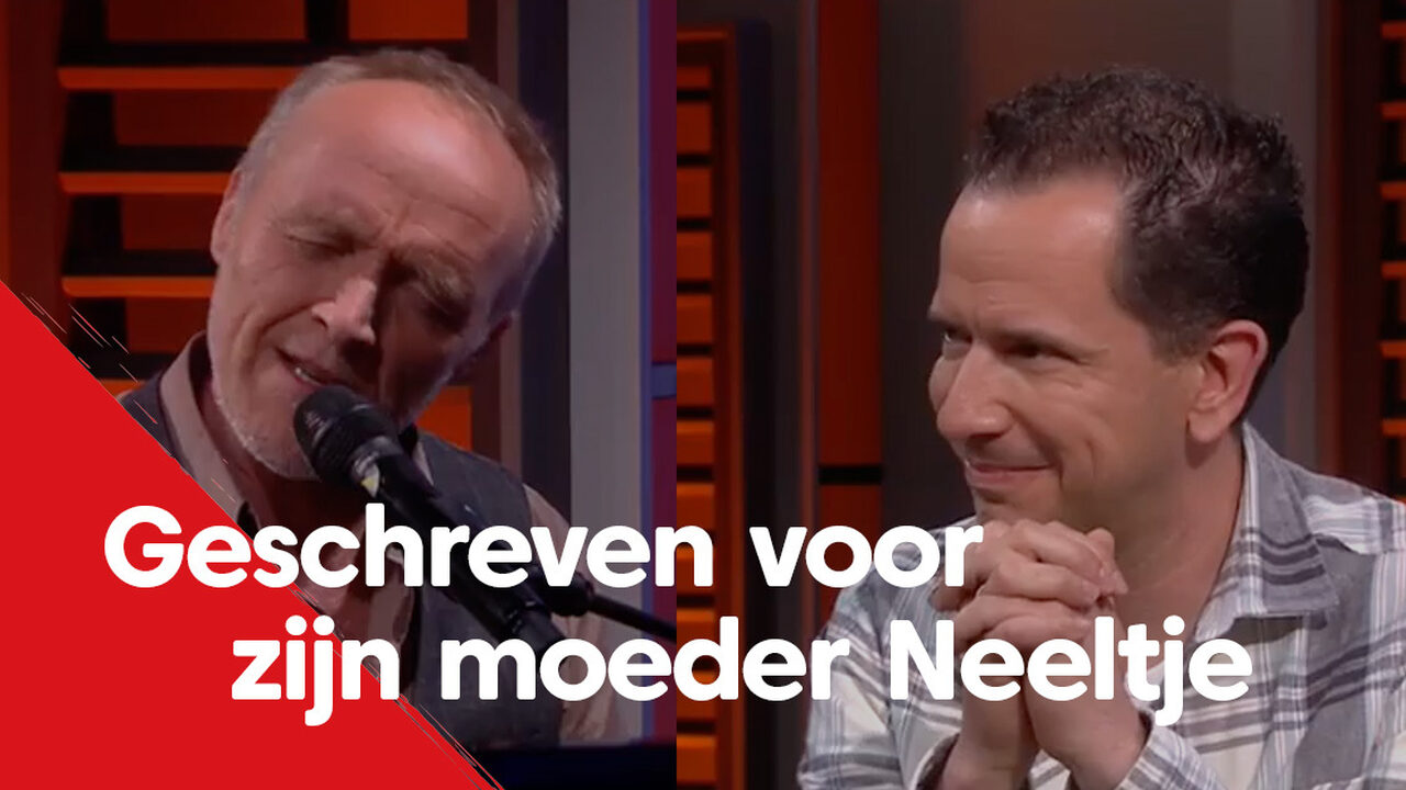 Stef Bos speelt speciaal voor Bart een oerversie van Door De Wind | NPO