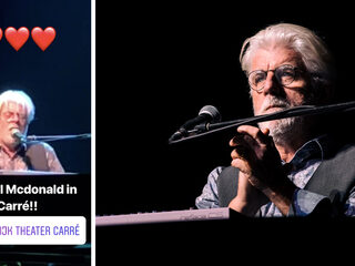 Gerard ging naar Michael McDonald in Carré