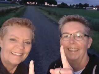 Gerdie loopt alternatieve Vierdaagse om geld in te zamelen voor zieke vriend