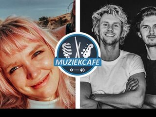 Friday en Inge van Calkar live bij Muziekcafé in de studio