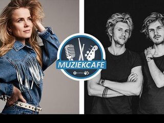 Ilse DeLange en Friday in de studio bij Muziekcafé