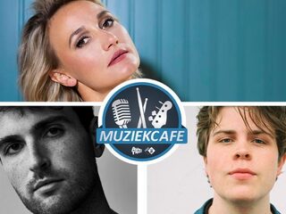 Duncan Laurence, remme en Pieternel in Muziekcafé