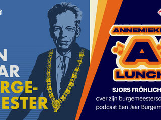 Een Jaar Burgemeester: burgemeester en oud-radiomaker Sjors Fröhlich lanceert podcast