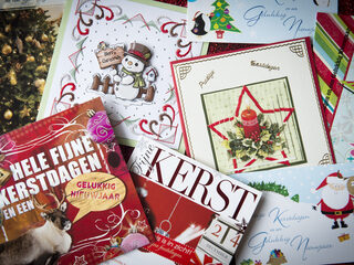 Stuur een kerstkaart naar een eenzame oudere