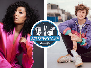 SABRI en Blanks in de studio bij Muziekcafé