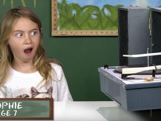 Kinderen reageren op vinyl