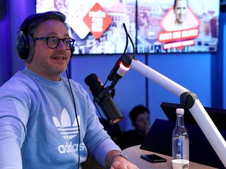 Guus (Geluk) bij Bart in de studio!