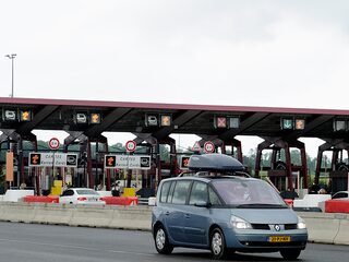 Verkeerde tolprijs door bagage op autodak