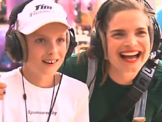 Tim (11) is één van de jongste deelnemers