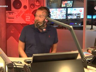 Jeroen miste vanochtend bijna de show!