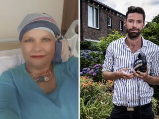 Timur spreekt Chantal in het Antoni van Leeuwenhoekziekenhuis
