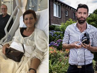 Timur spreekt Anne in het Antoni van Leeuwenhoek-ziekenhuis