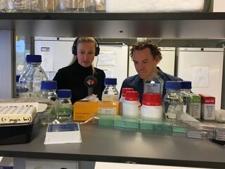 Annemieke op onderzoek in het Antoni van Leeuwenhoek-ziekenhuis