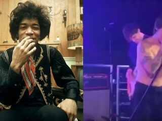 Red Hot Chili Peppers coveren 'Purple Haze'