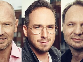 Wouter, Frank en Rob vanavond met de 'Net Niet Top 40'