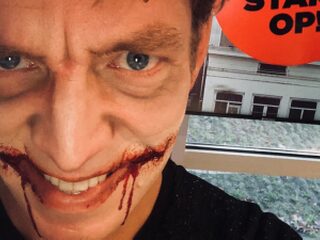 Jan-Willem ondergaat horror make-over
