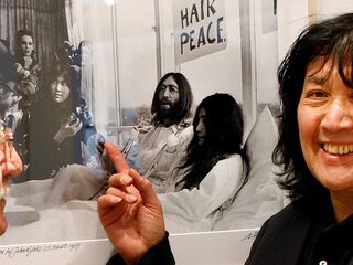 Claude Vanheye fotografeerde John Lennon en Yoko Ono