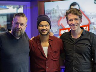 Guy Sebastian live bij Jan-Willem Start Op