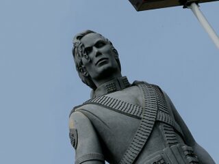 Standbeeld Michael Jackson weggehaald in Best