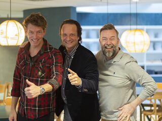 De Nederlandse Julio Iglesias in de studio