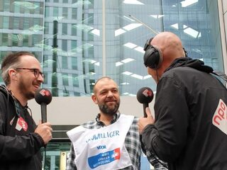 Vrijwilliger Martijn gaat niet langs deuren, de deuren komen naar hem toe