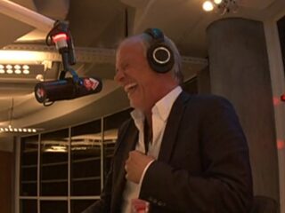 Stefan Stasse krijgt de slappe lach