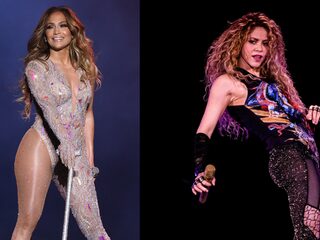 Jennifer Lopez en Shakira delen podium tijdens Super Bowl
