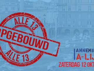 A-Lijst: Alle 13 Opgebouwd!