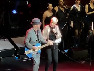 Eurythmics voor het eerst in vijf jaar samen op het podium