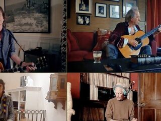 The Rolling Stones spelen 'You Can't Always Get What You Want' vanuit huis