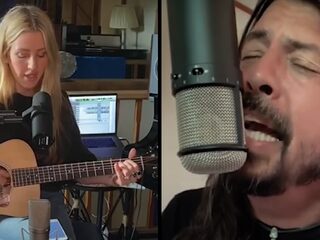 Chris Martin, Dua Lipa en Dave Grohl spelen Foo Fighters-klassieker