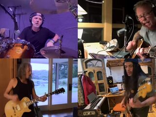 Metallica voor het eerst samen na opname James Hetfield