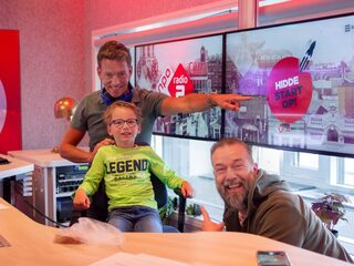 De 7-jarige Hidde wil Jan-Willem Start Op! presenteren als hij groot is