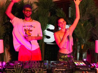 Sofi Tukker live vanuit Miami