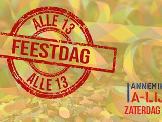 A-Lijst: Alle 13 Feestdag