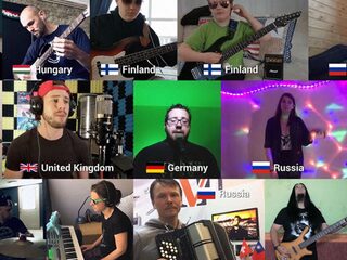 Meer dan 250 Linkin Park-fans coveren 'In The End' vanuit huis