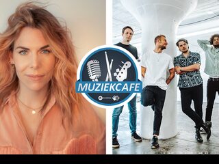 Blackbird & Chef'Special in de studio bij Muziekcafé