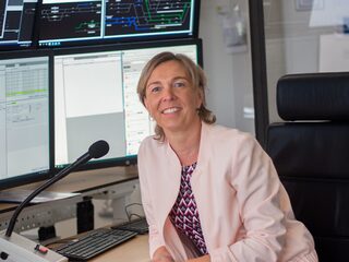 Carmen sprak een omroepbericht in voor de NS en dat klinkt zo