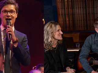 Suzan & Freek en Dennis van Aarssen live in Muziekcafé