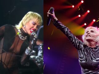 Miley Cyrus covert Blondie-klassieker 'Heart Of Glass'