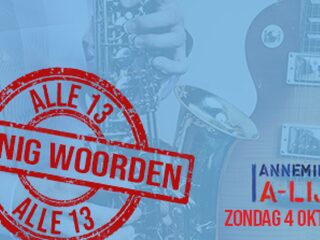 A-Lijst: Alle 13 Weinig Woorden